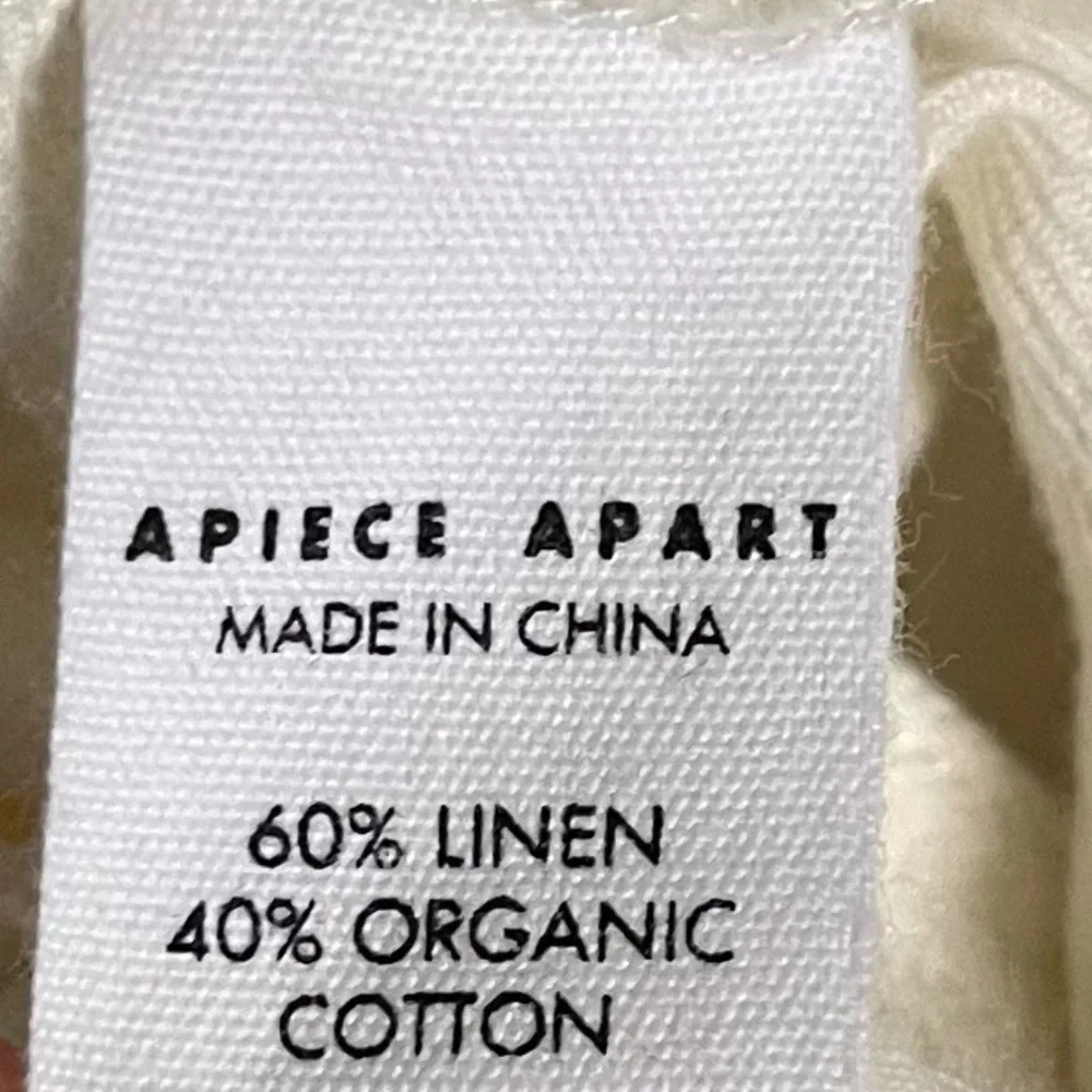 Apiece Apart New York White Linen Pants - Size XL - Picture 11 of 11